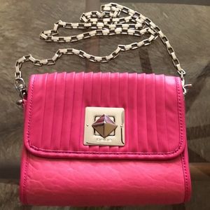 Bebe leather  crossbody bag